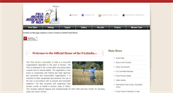Desktop Screenshot of faaindia.org